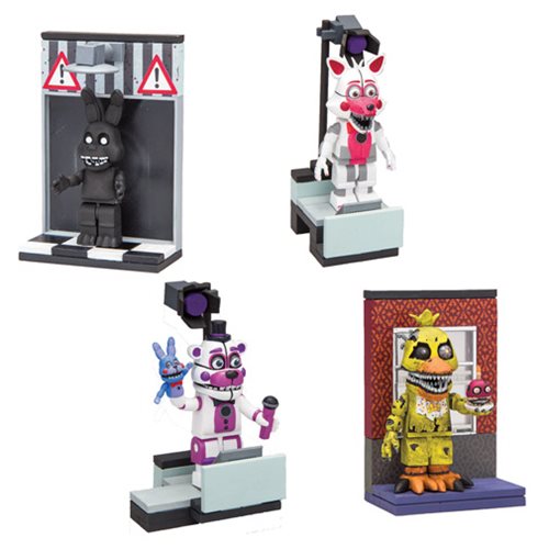 Five Nights at Freddy's Micro Construction Set Series 2 Set